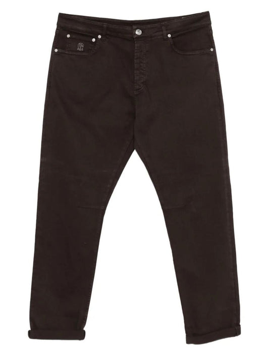 Brunello Cucinelli Five-Pocket Straight Leg Jeans Clothing