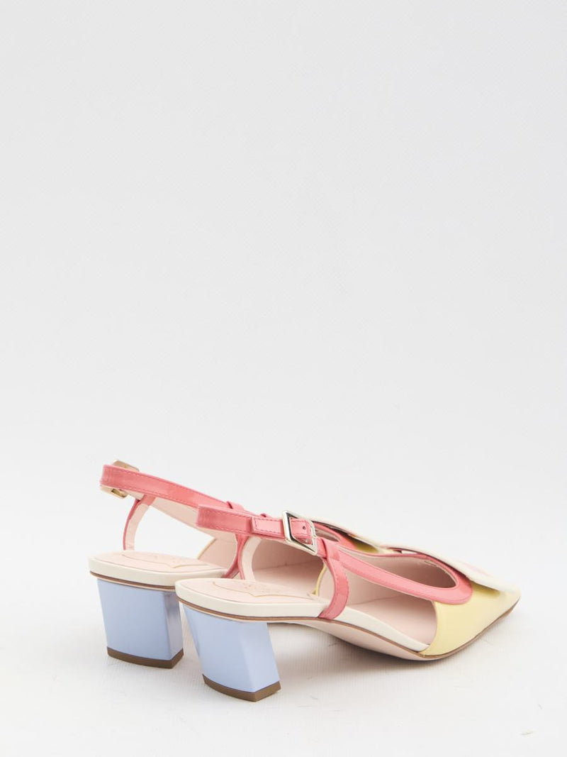 Belle Vivier Slingback Pumps