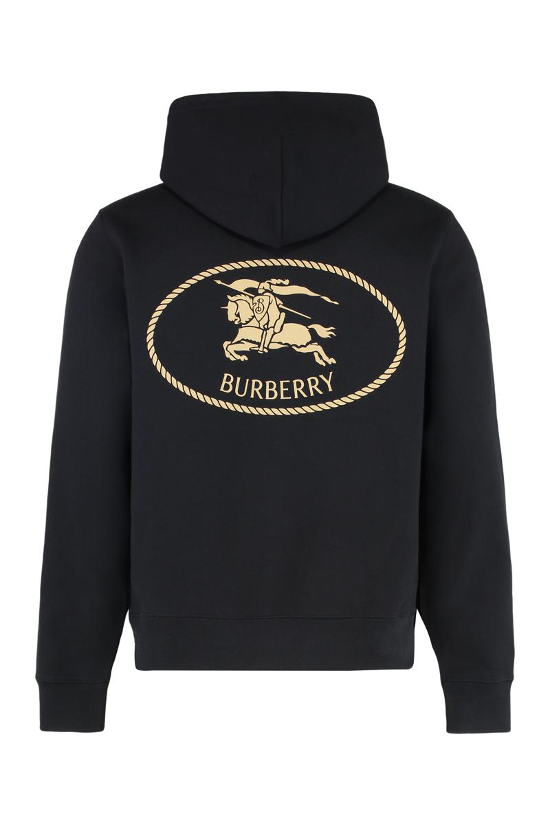 Burberry Logo Cotton Hoodie