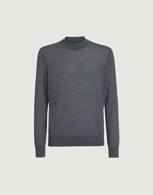 Brunello Cucinelli Turtleneck Knitwear In Blend Silk