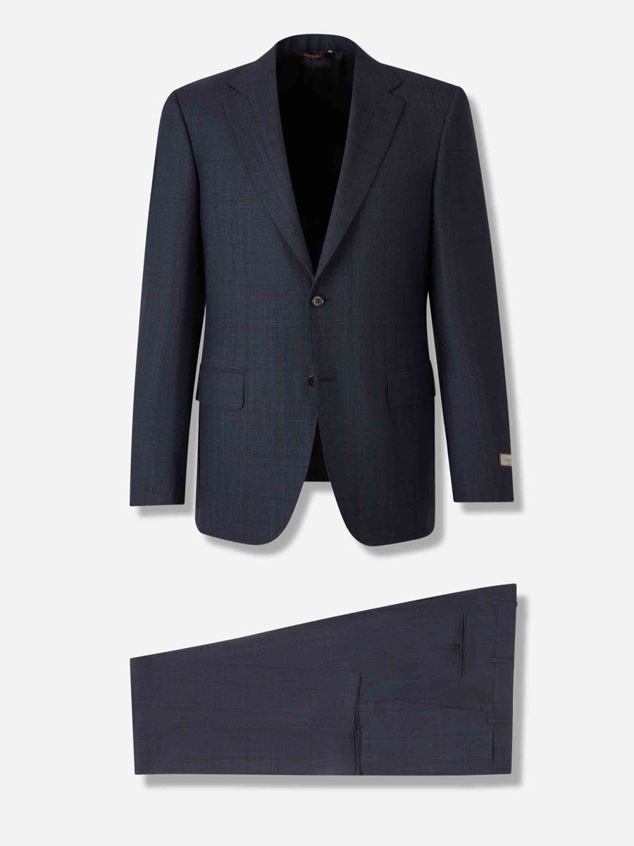 Canali Straight Wool Suit – BALTINI