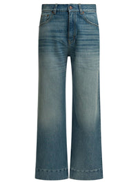 Chloé Short Wide Leg Jeans