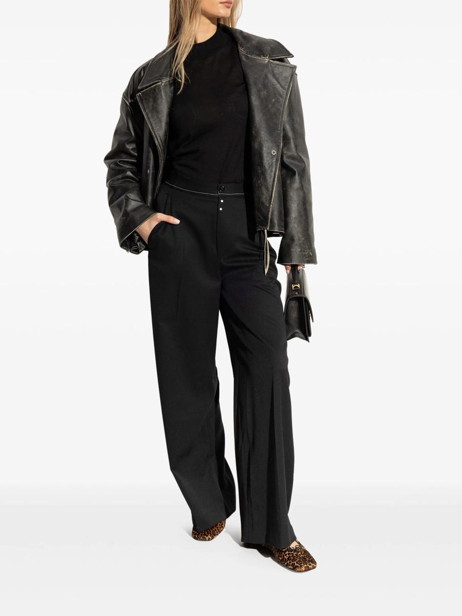 Golden Goose Amy With Zip Leopard Horsy Leather Upper