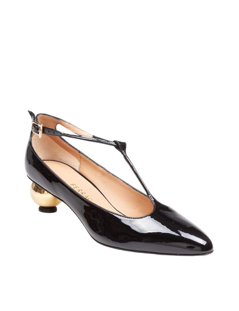Salvatore Ferragamo Patent Leather Pump