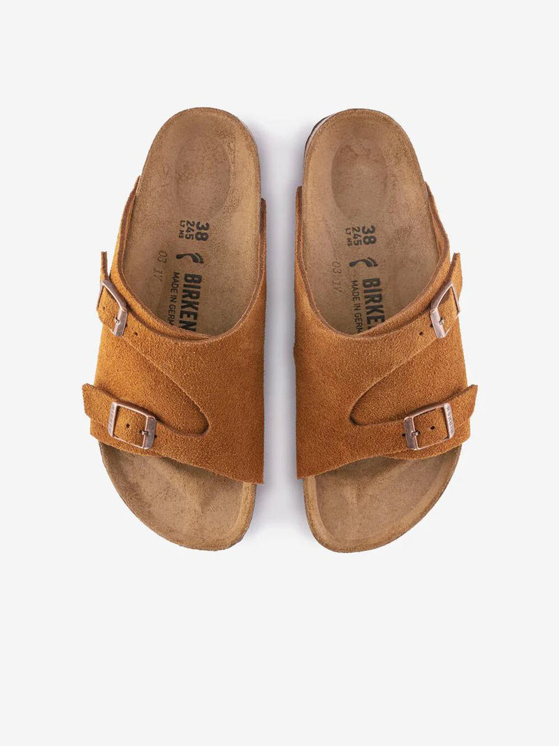 Birkenstock Zürich Mink, Suede Leather Shoes