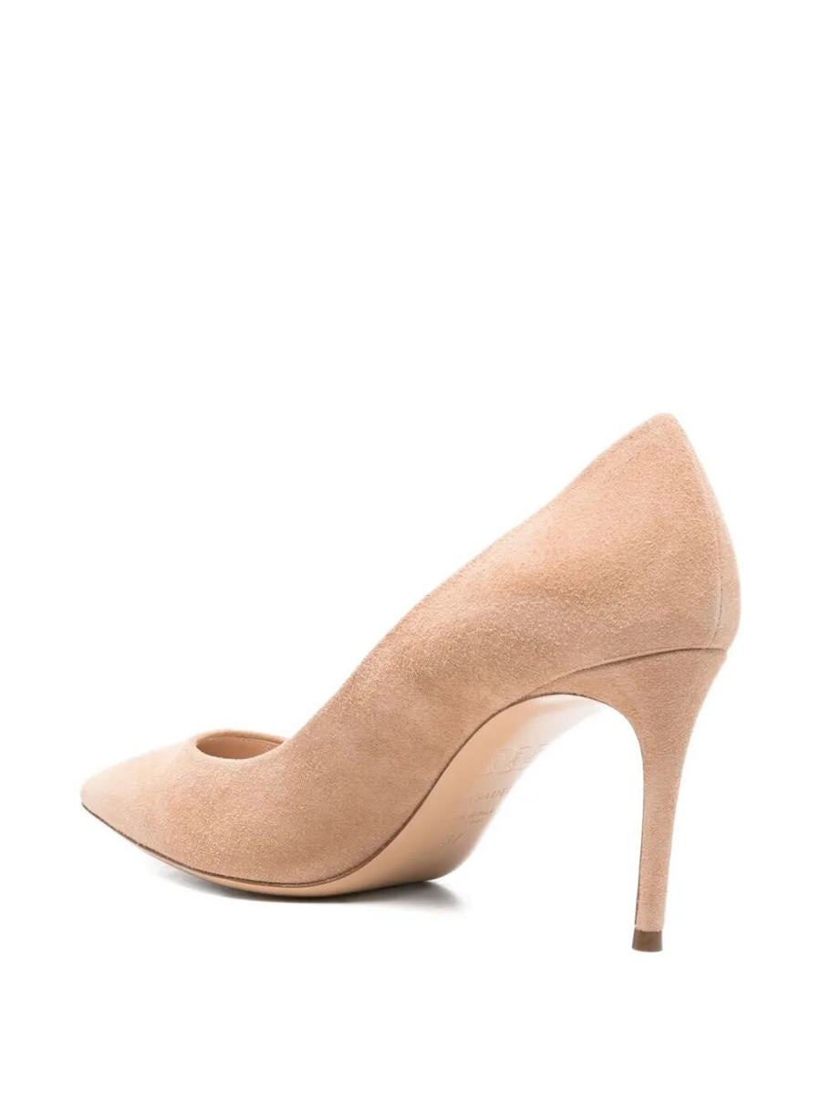 Casadei "Julia" Suede Decollete T.080 Shoes