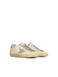 Golden Goose White Leather Superstar Sneakers