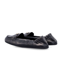 Prada Nappa Leather Delavé Loafers