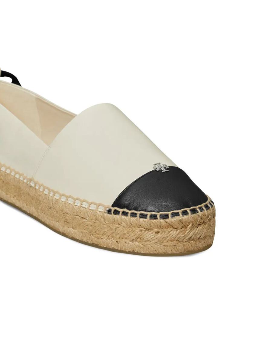 Tory Burch Cap Toe Espadrille Shoes