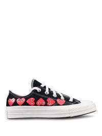 Converse X Comme Des Garçons Play Multi Heart Low Top Sneakers Shoes