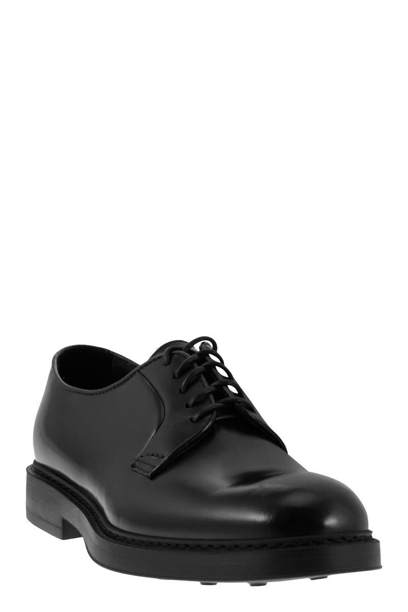 Doucal's Leather Derby Lace-Up