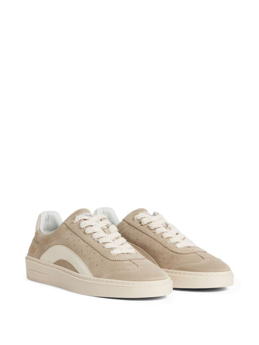 DSQUARED2 Sand Suede Sneakers