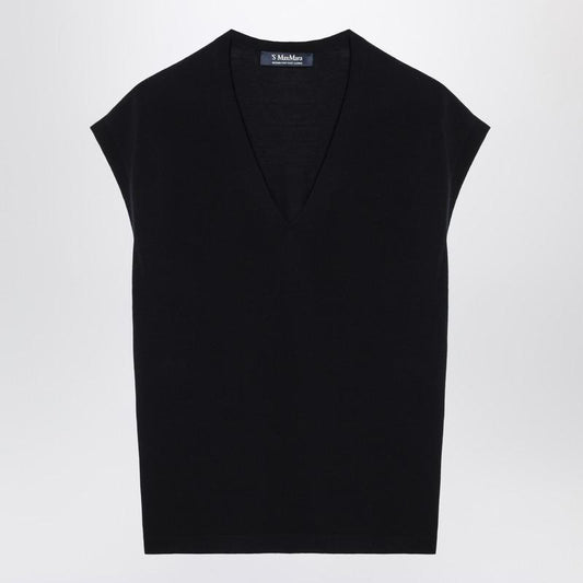 'S Max Mara Navy Vest