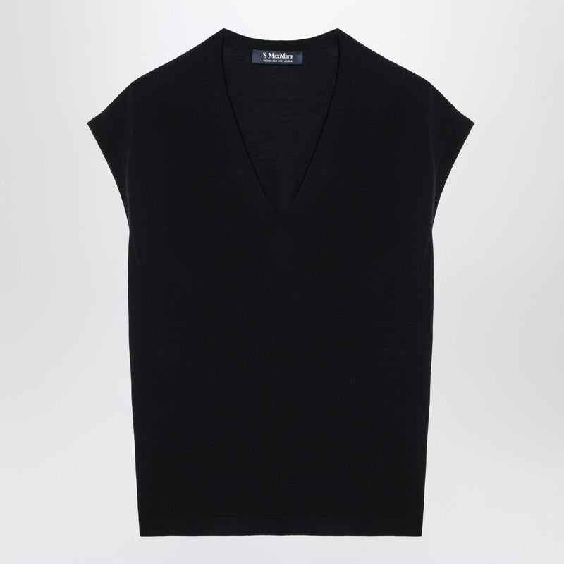 'S Max Mara Navy Vest