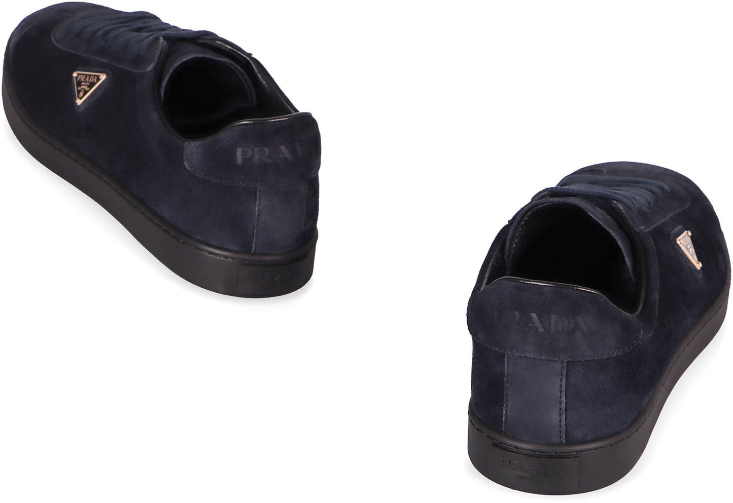 Prada Suede Low-Top Sneakers