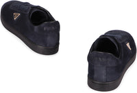 Prada Suede Low-Top Sneakers