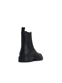 Hogan 'H673' Black Leather Boots
