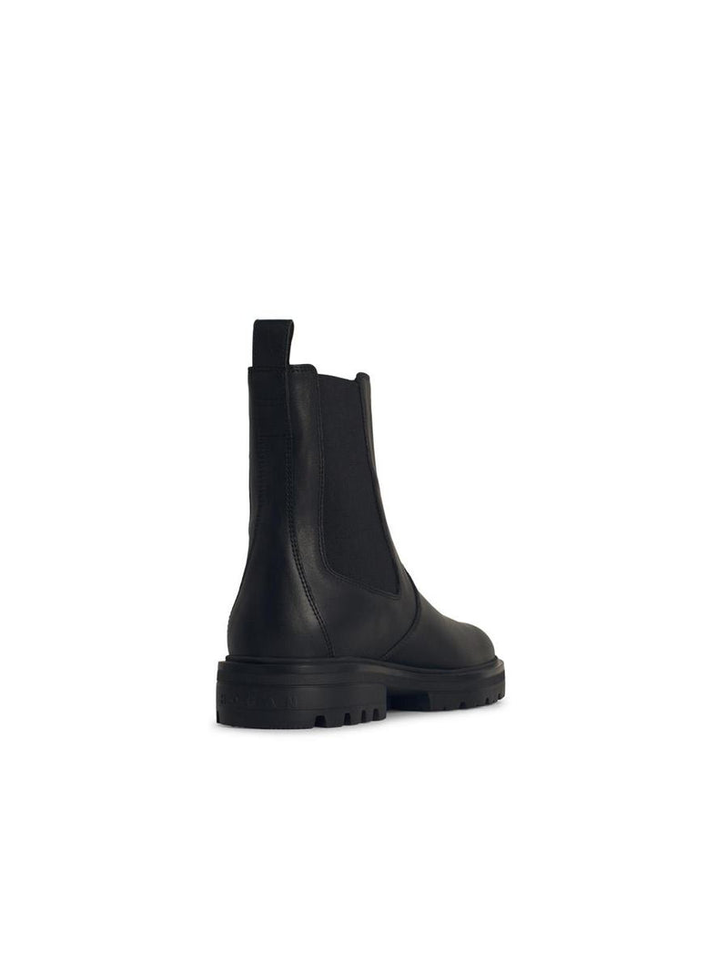 Hogan 'H673' Black Leather Boots