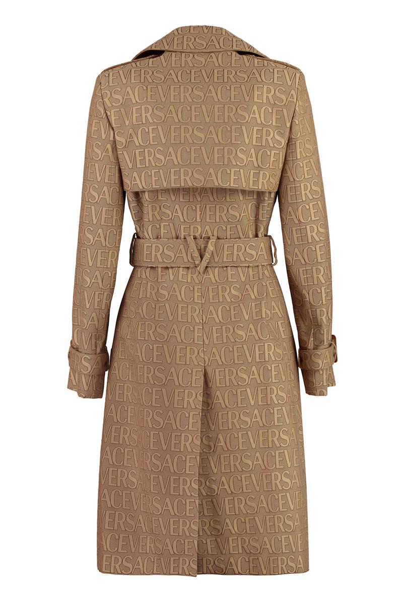 Versace Cotton Blend Trench Coat