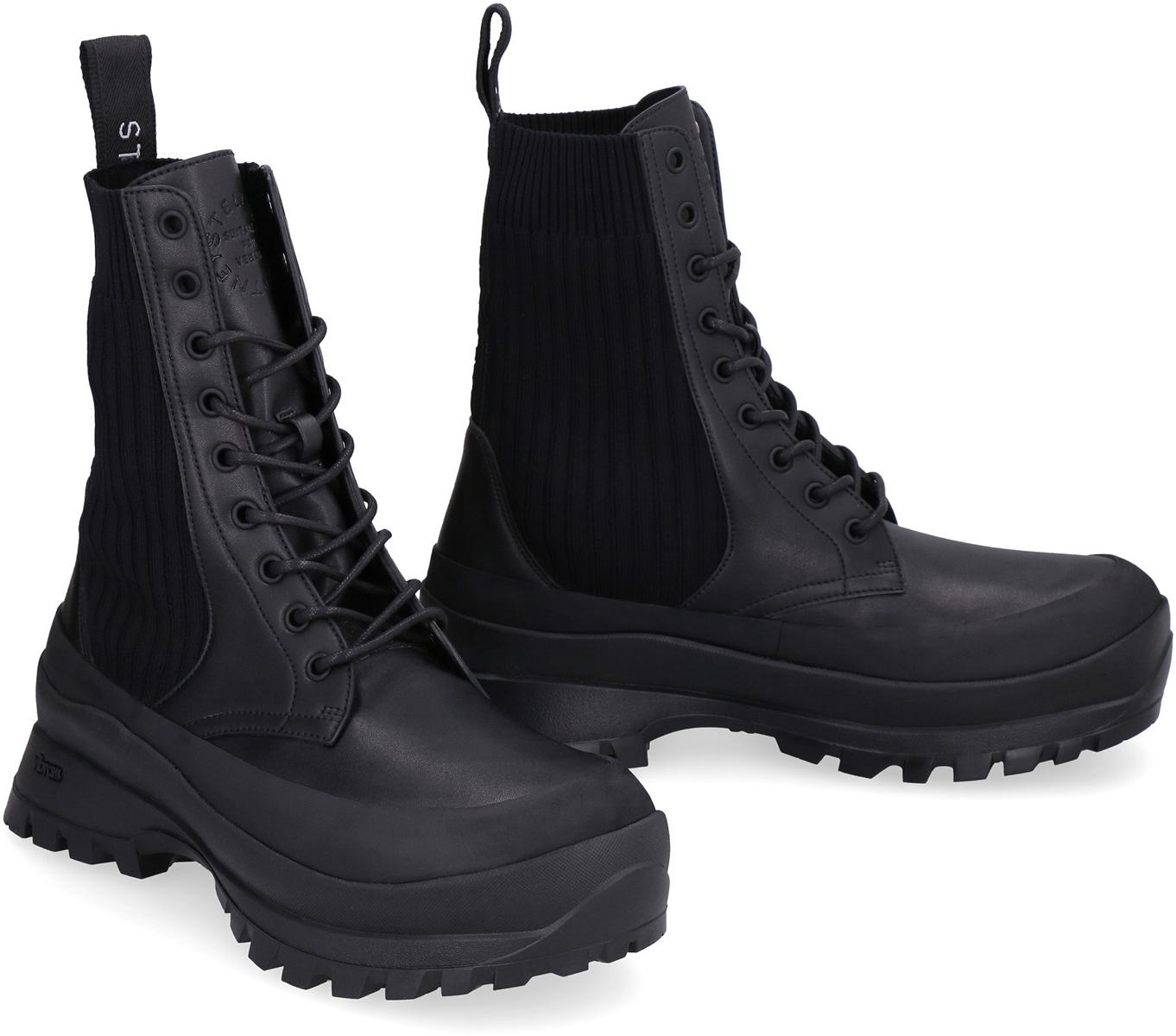 Stella McCartney Trace Chelsea Combat Boots