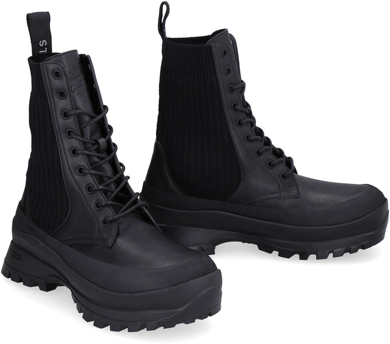Stella McCartney Trace Chelsea Combat Boots
