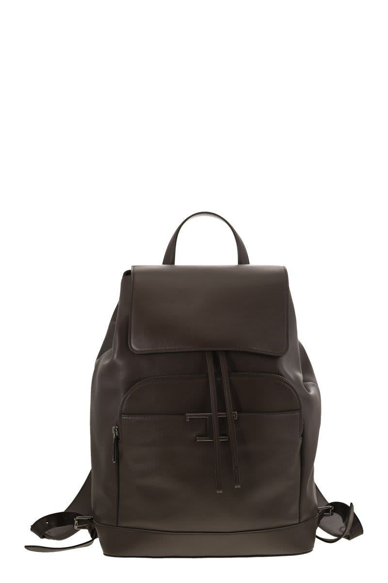 Tod'S T Timeless Medium Leather Backpack
