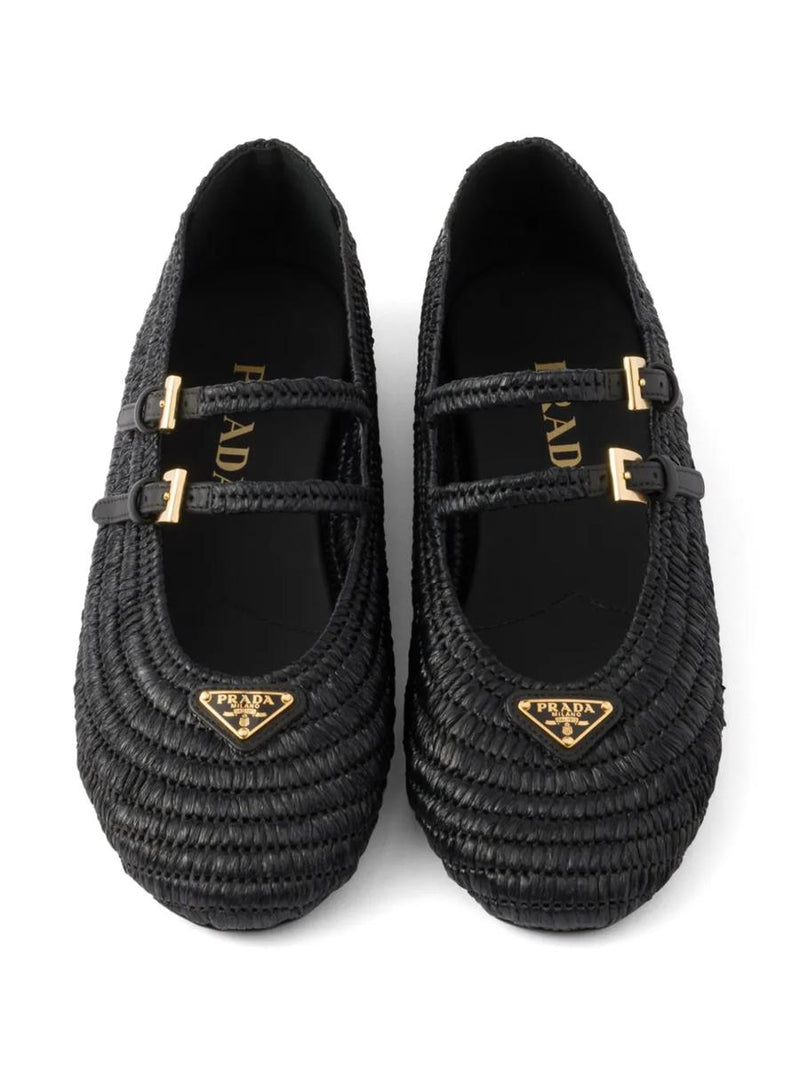 Prada Crochet Ballerinas Shoes