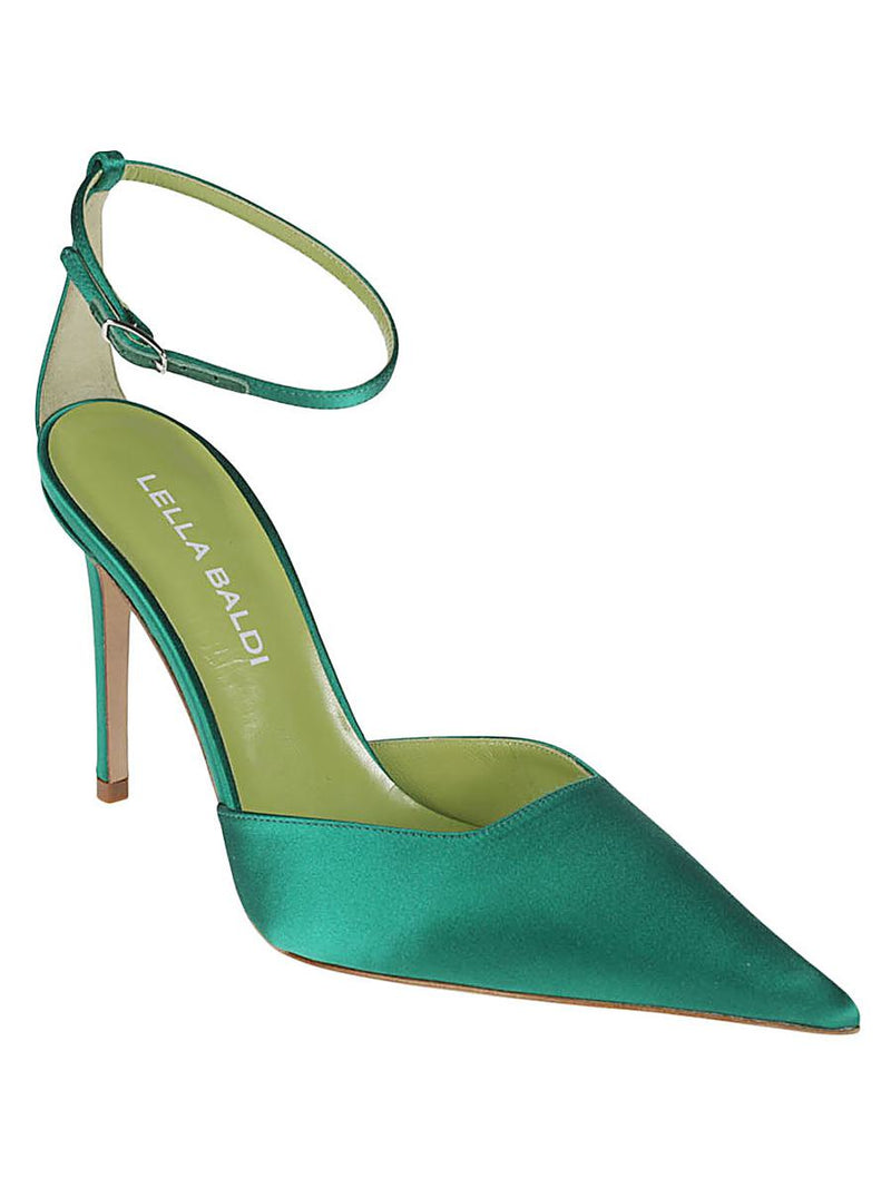 Lella Baldi Satin Pumps