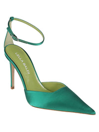 Lella Baldi Satin Pumps