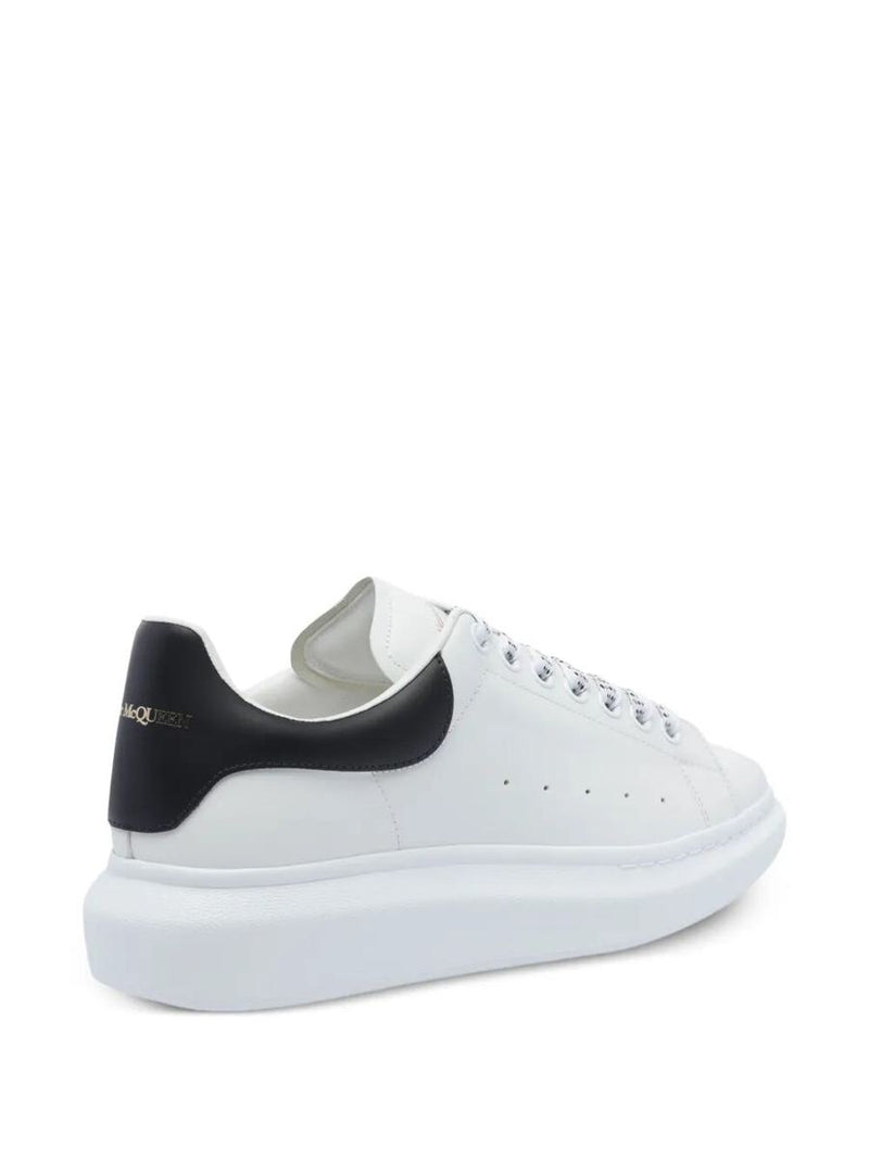 Alexander McQueen Oversized Sneakers In White/Black Shoes