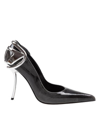 Diesel Patent Leather Pumps