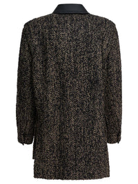 Max Mara Tweed Wool Coat