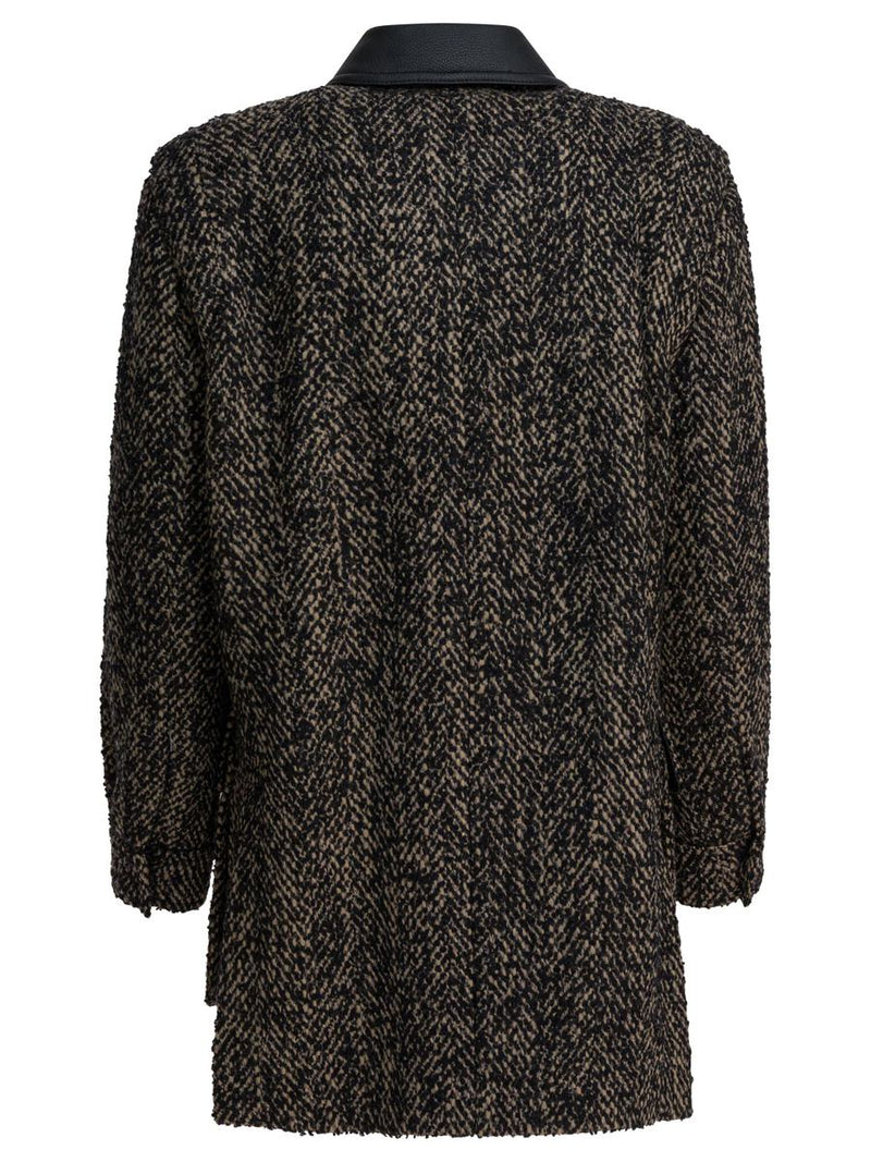 Max Mara Tweed Wool Coat