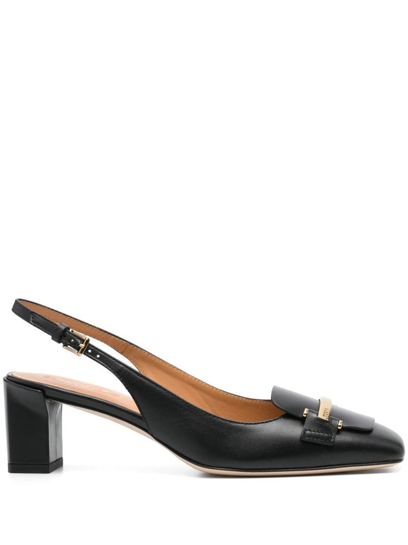 Tod'S Leather Slingback Pumps
