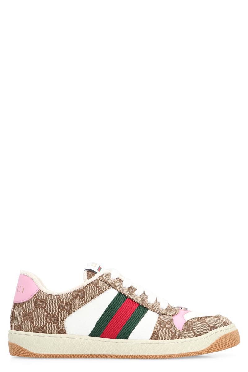 Gucci Screener Low-Top Sneakers