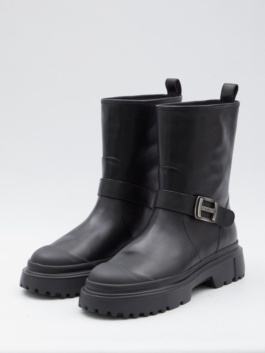 H619 Biker Boots