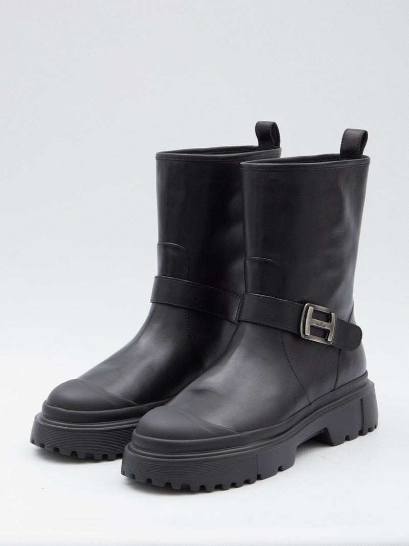 H619 Biker Boots