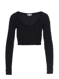 Sunnei All-Over Logo Top