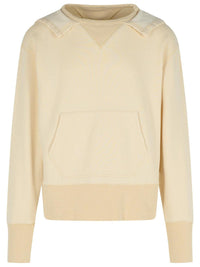 Maison Margiela 'Pilling' Cream Cotton Sweater