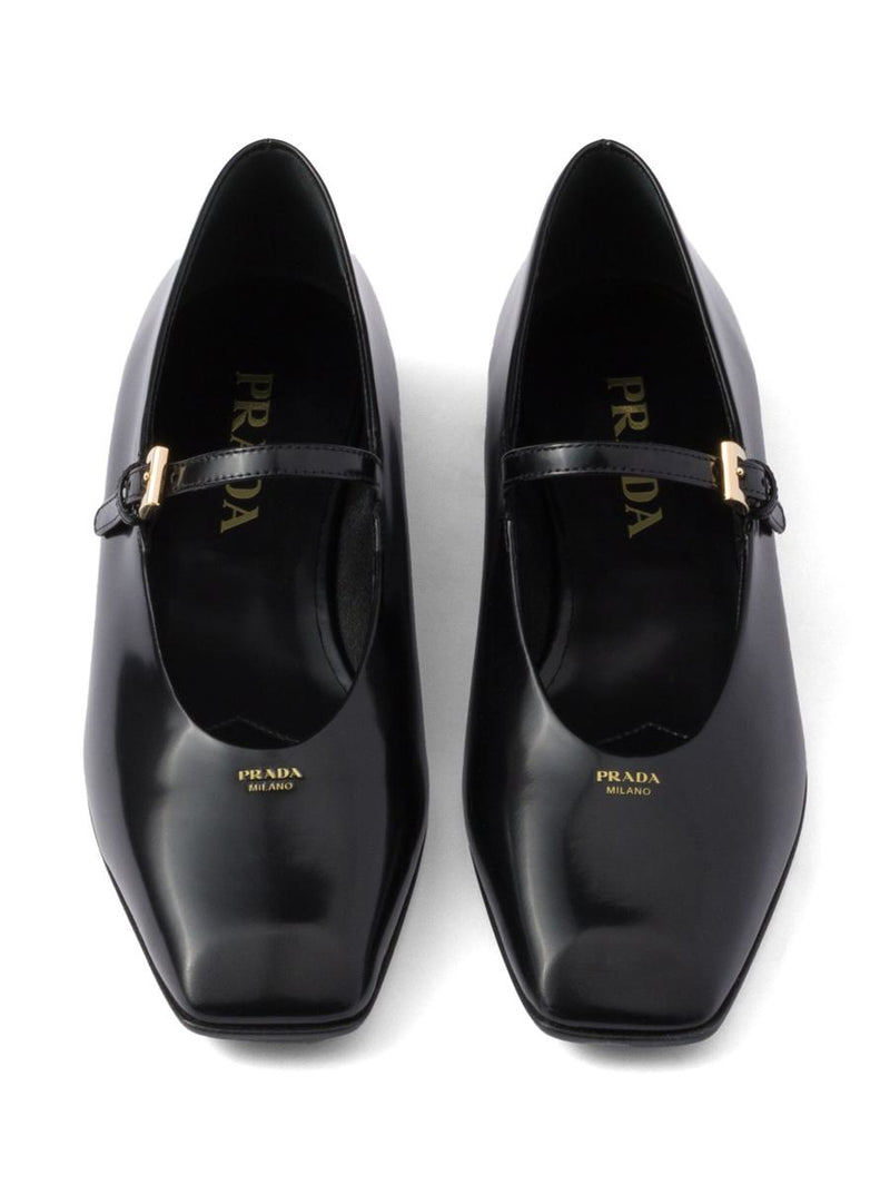 Prada Mary Jane Ballerina Shoes