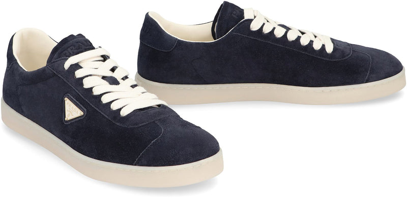 Prada Lane Suede Sneakers