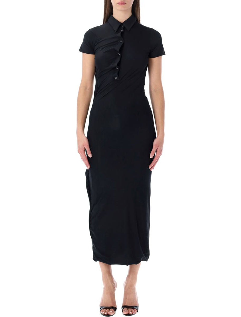Ottolinger Twisted Polo Midi Dress