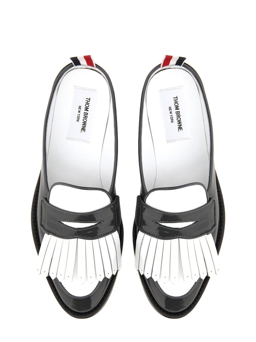 Thom Browne Kilt Varsity Penny Loafer