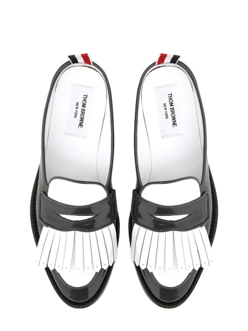 Thom Browne Kilt Varsity Penny Loafer