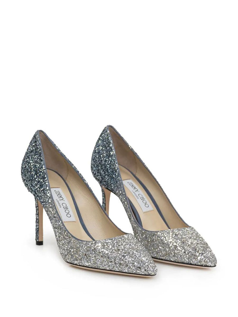 Jimmy Choo Romy Glitter Degradé Pumps 85 Shoes