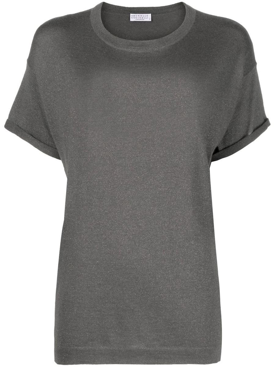 Brunello Cucinelli Cashmere And Silk T-Shirt