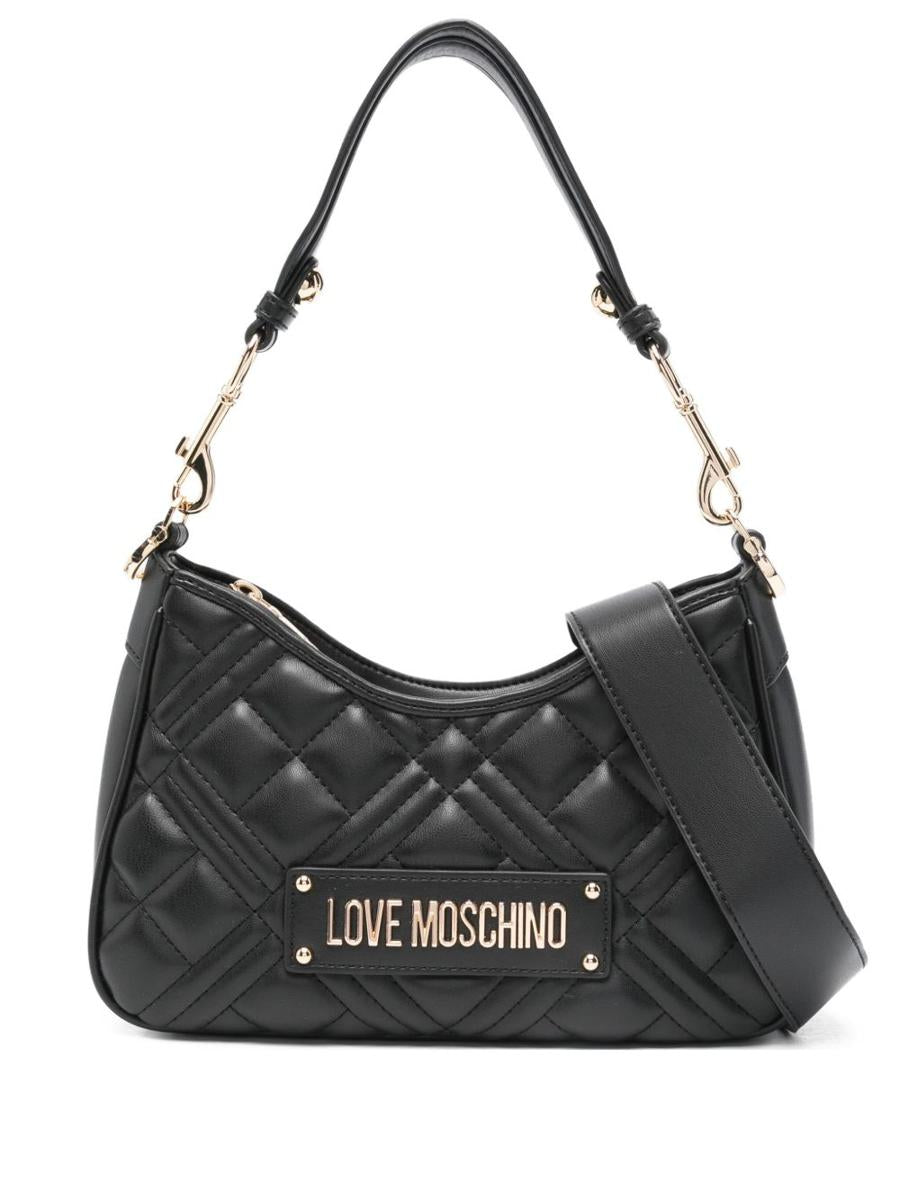 Love Moschino Black Quilted Bag