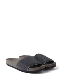 Brunello Cucinelli Classic One Belt Slippers Shoes