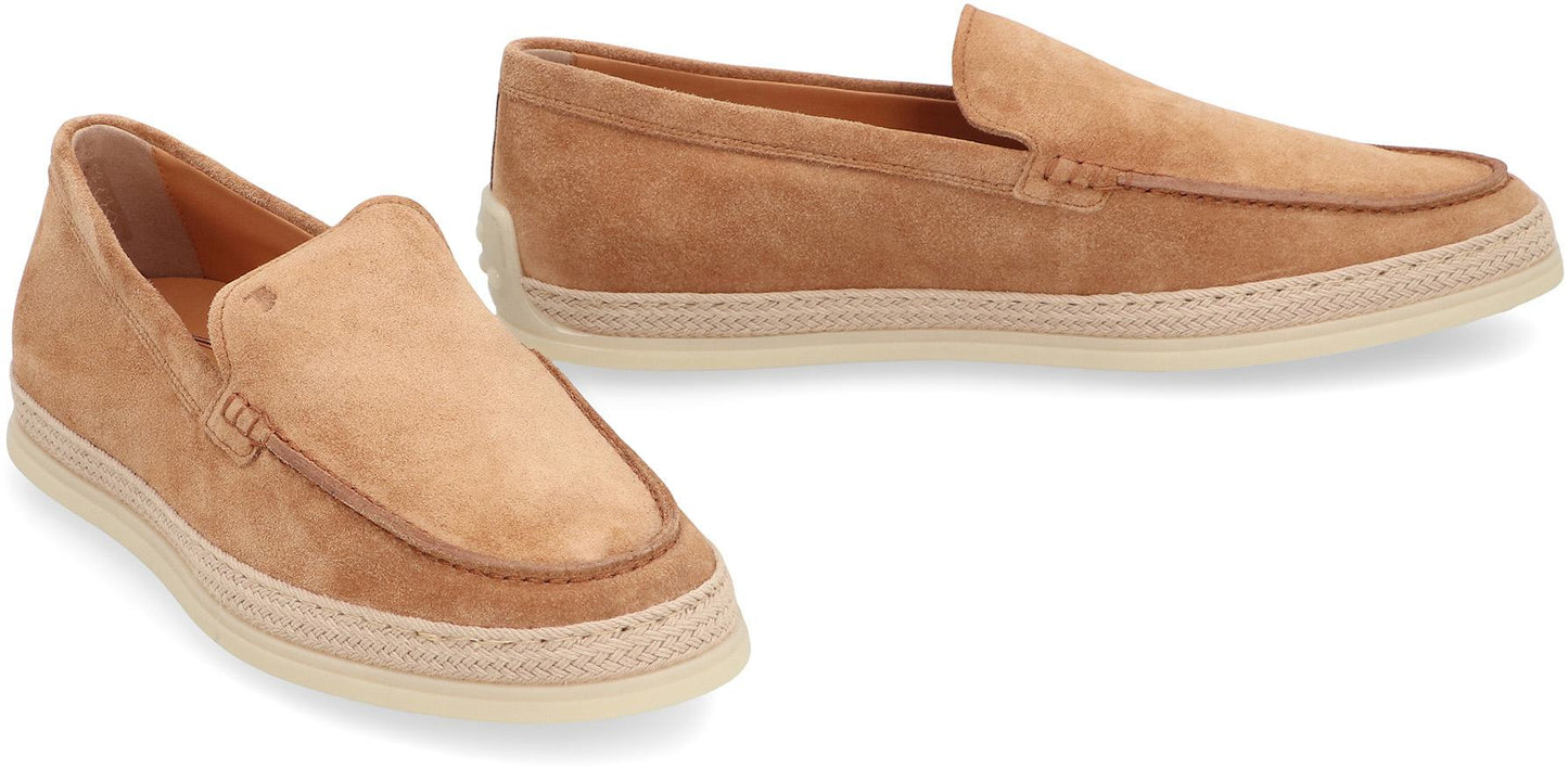 Tod'S Suede Slipper Loafers
