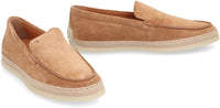 Tod'S Suede Slipper Loafers